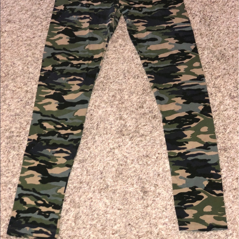 Camo Print Leggings